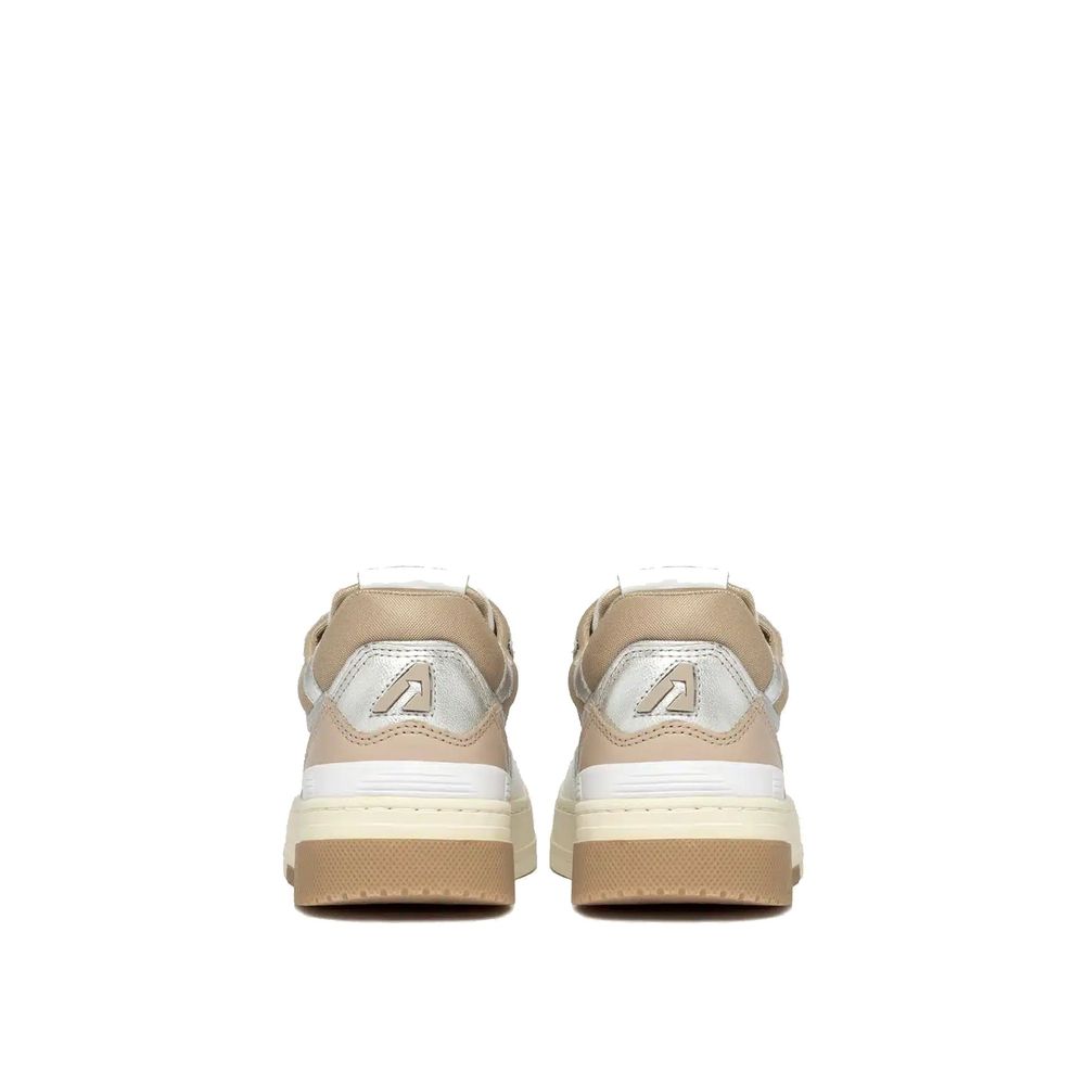 White Leather Sneakers