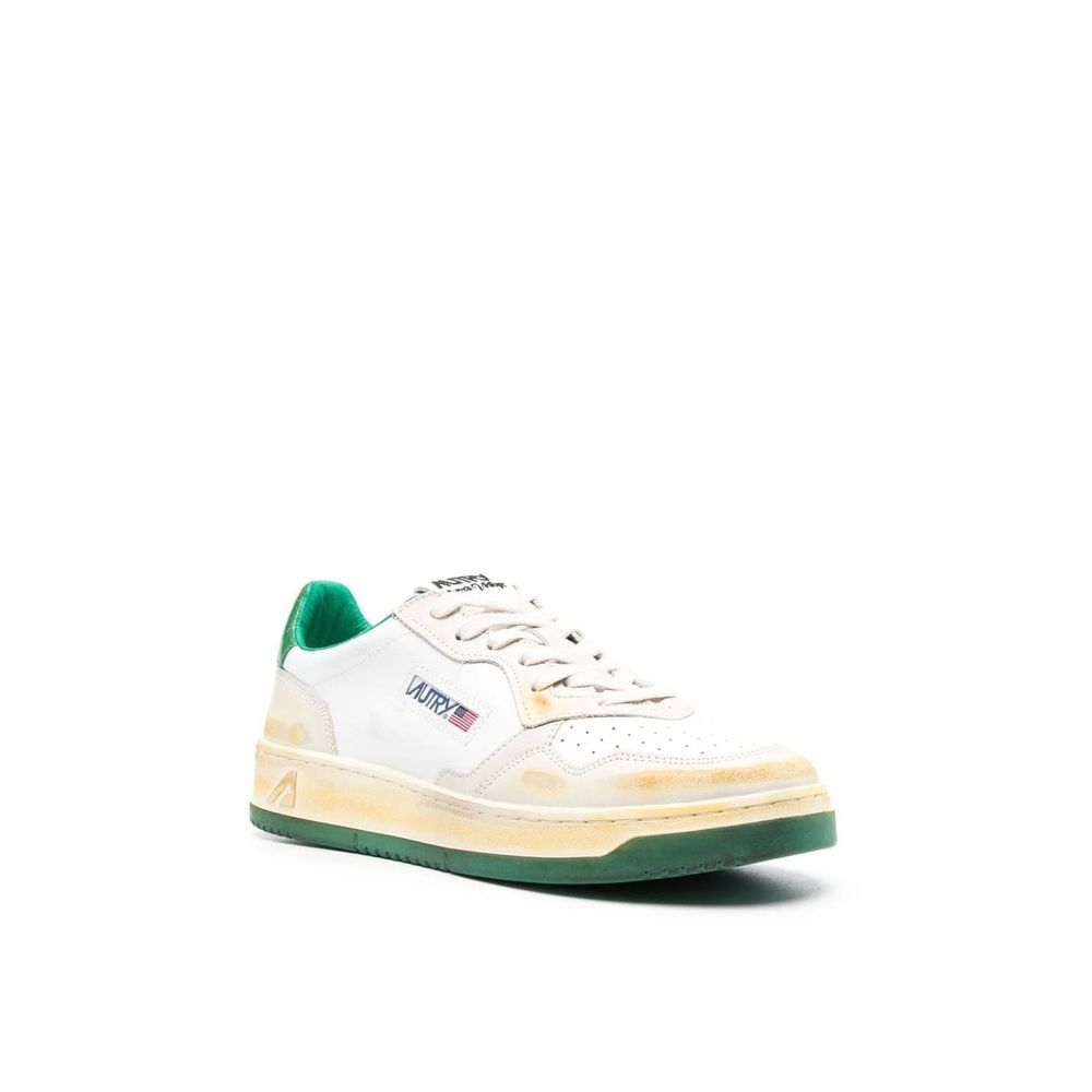 White Leather Sneakers