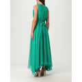 Bicolor Polyester Casual Dress