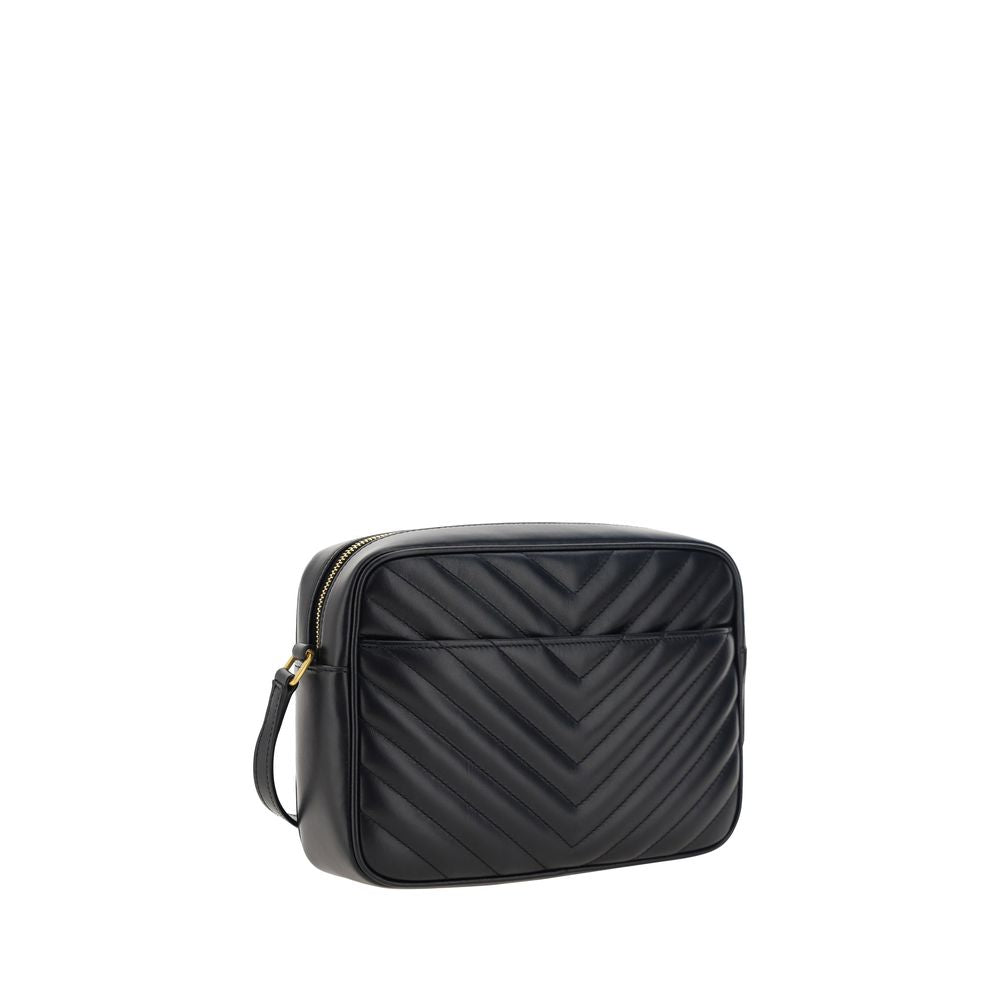 Black Calf Leather Bos Taurus Shoulder Bag