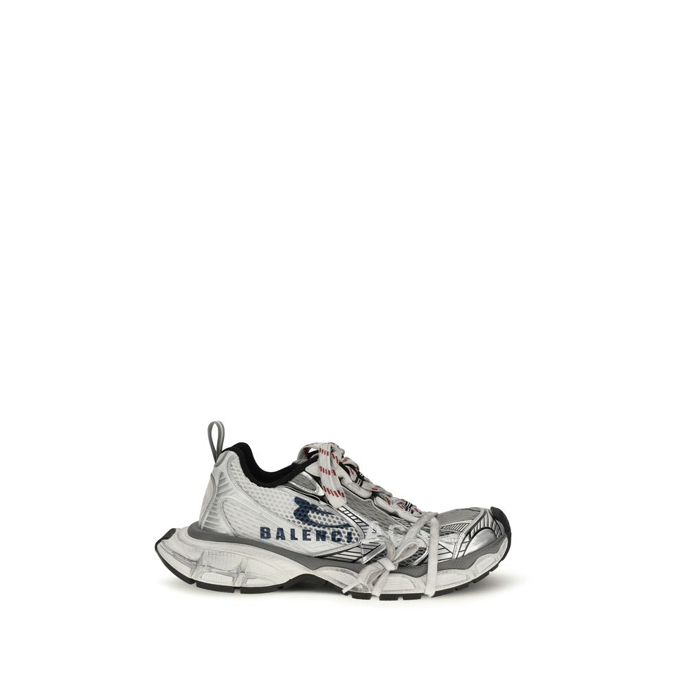 Multicolor Polyester Athletic Sneakers