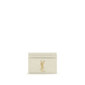Beige Calf Leather Bos Taurus Wallet