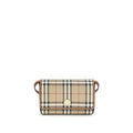 Beige Polyurethane Wallet