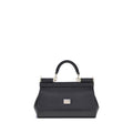 Black Calf Leather Bos Taurus Handbag