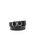 Black Calf Leather Bos Taurus Belt