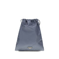 Blue Recycled Polyamide Clutch Bag