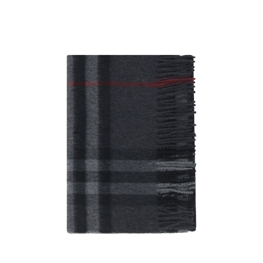 Gray Cashmere Scarf