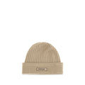 Beige Wool Oves Aries Beanie