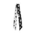 Black Silk Scarf
