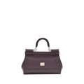 Purple Calf Leather Bos Taurus Handbag