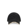 Black Cotton Cap (Baseball Hat)