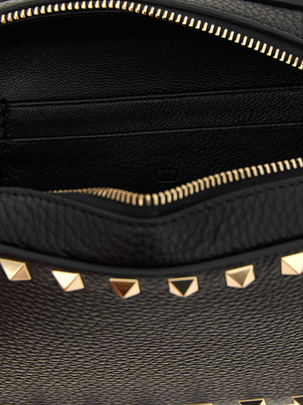 Black Calfskin Crossbody Bag