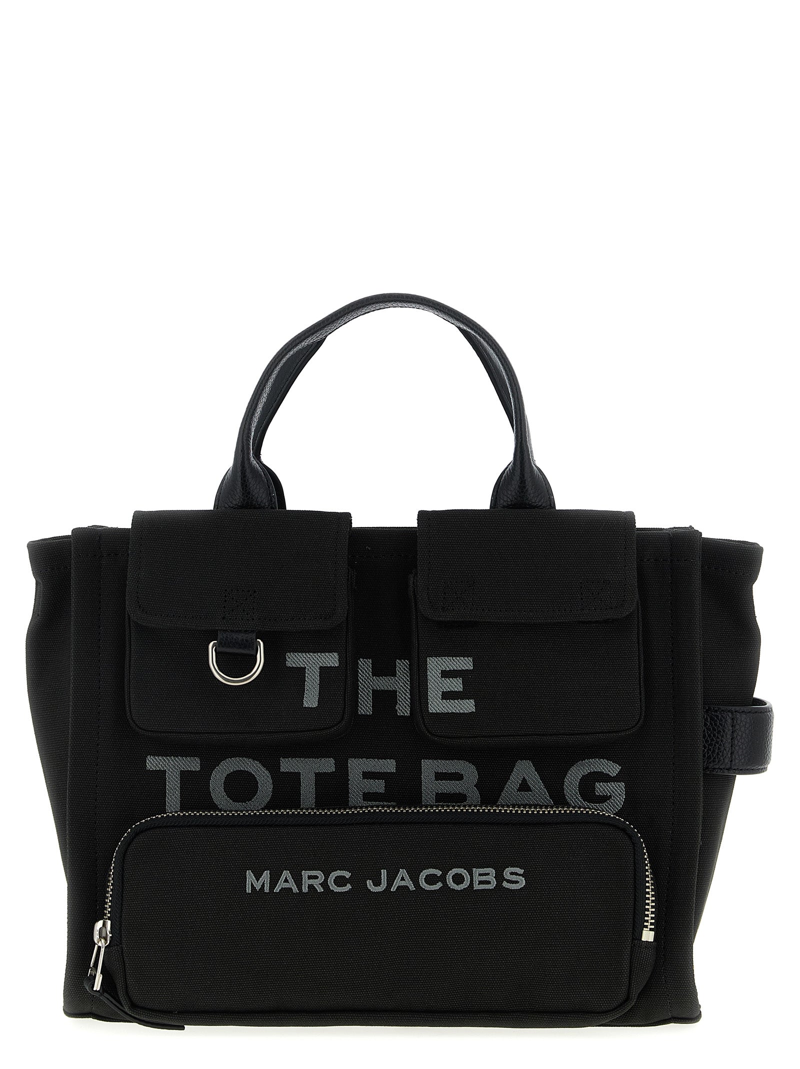 Black Cotton Handbag