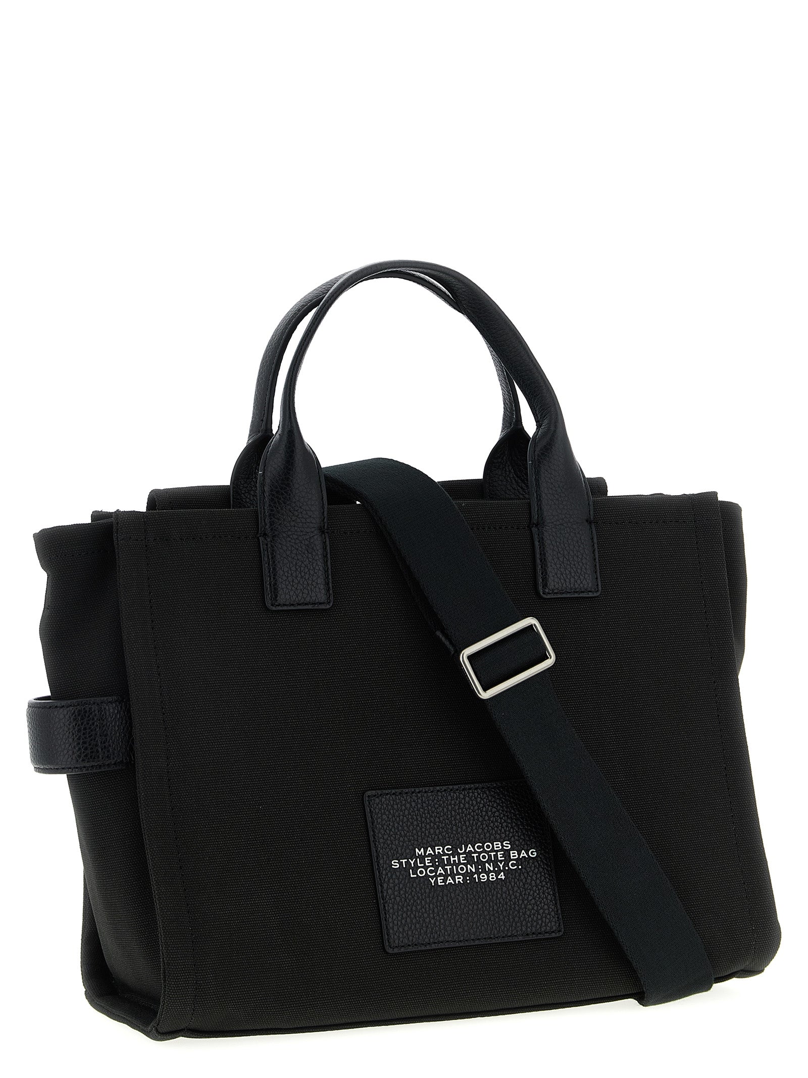 Black Cotton Handbag