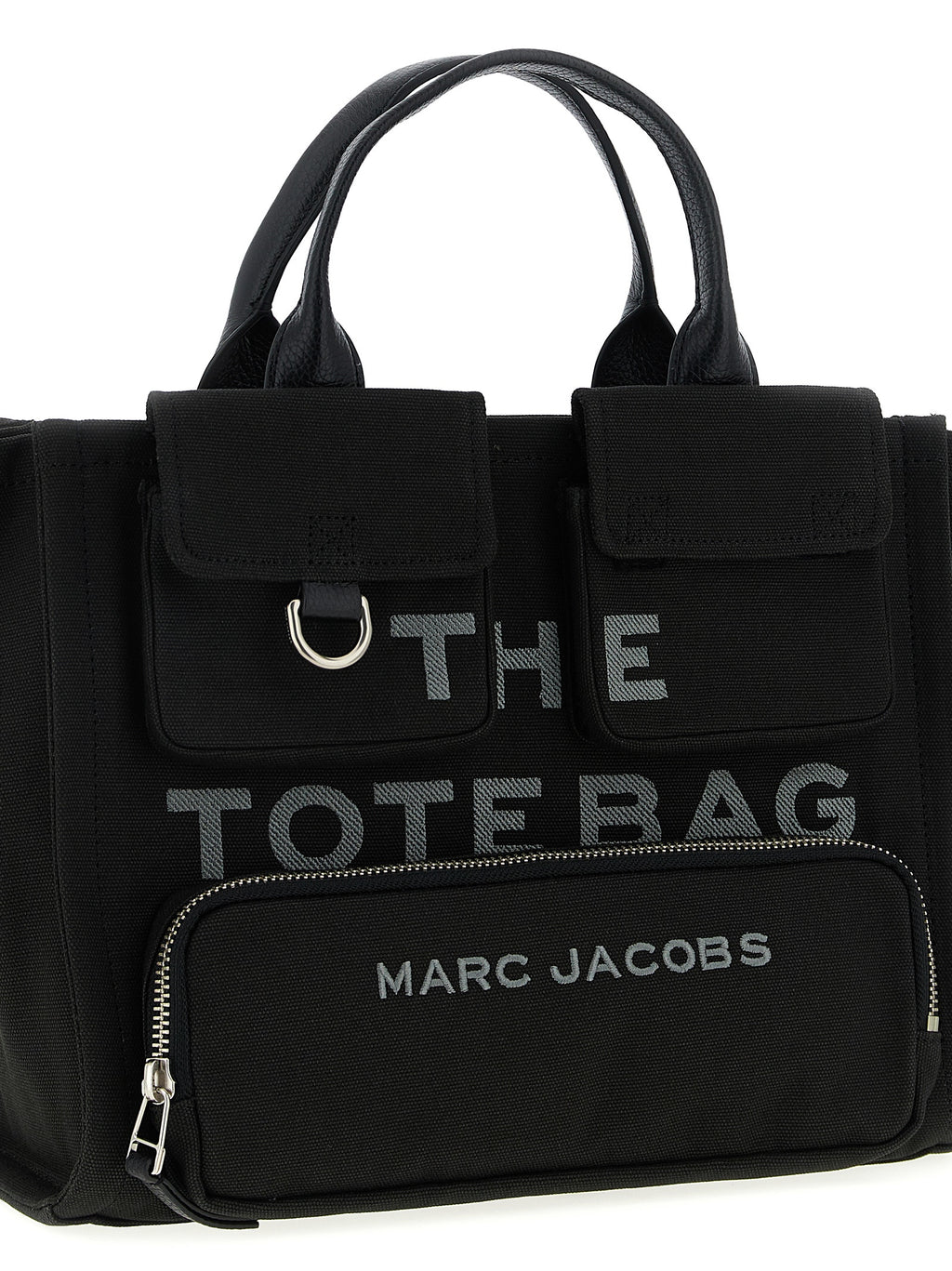 Black Cotton Handbag