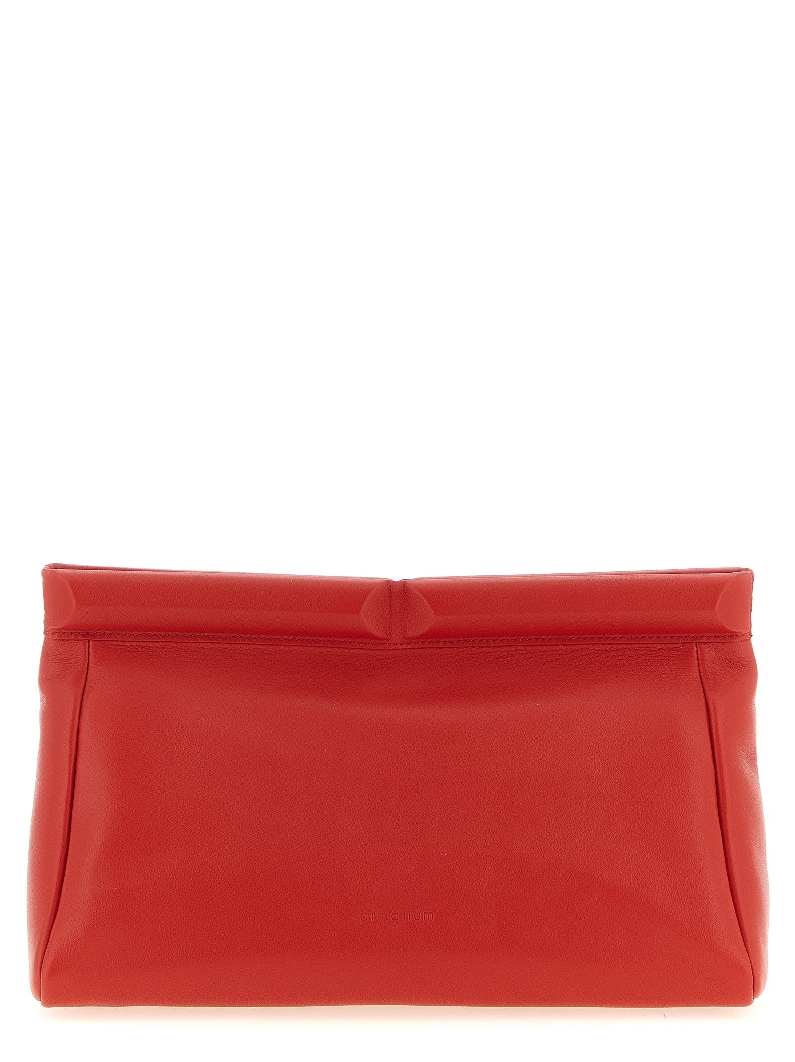 Multicolor Lambskin Clutch Bag
