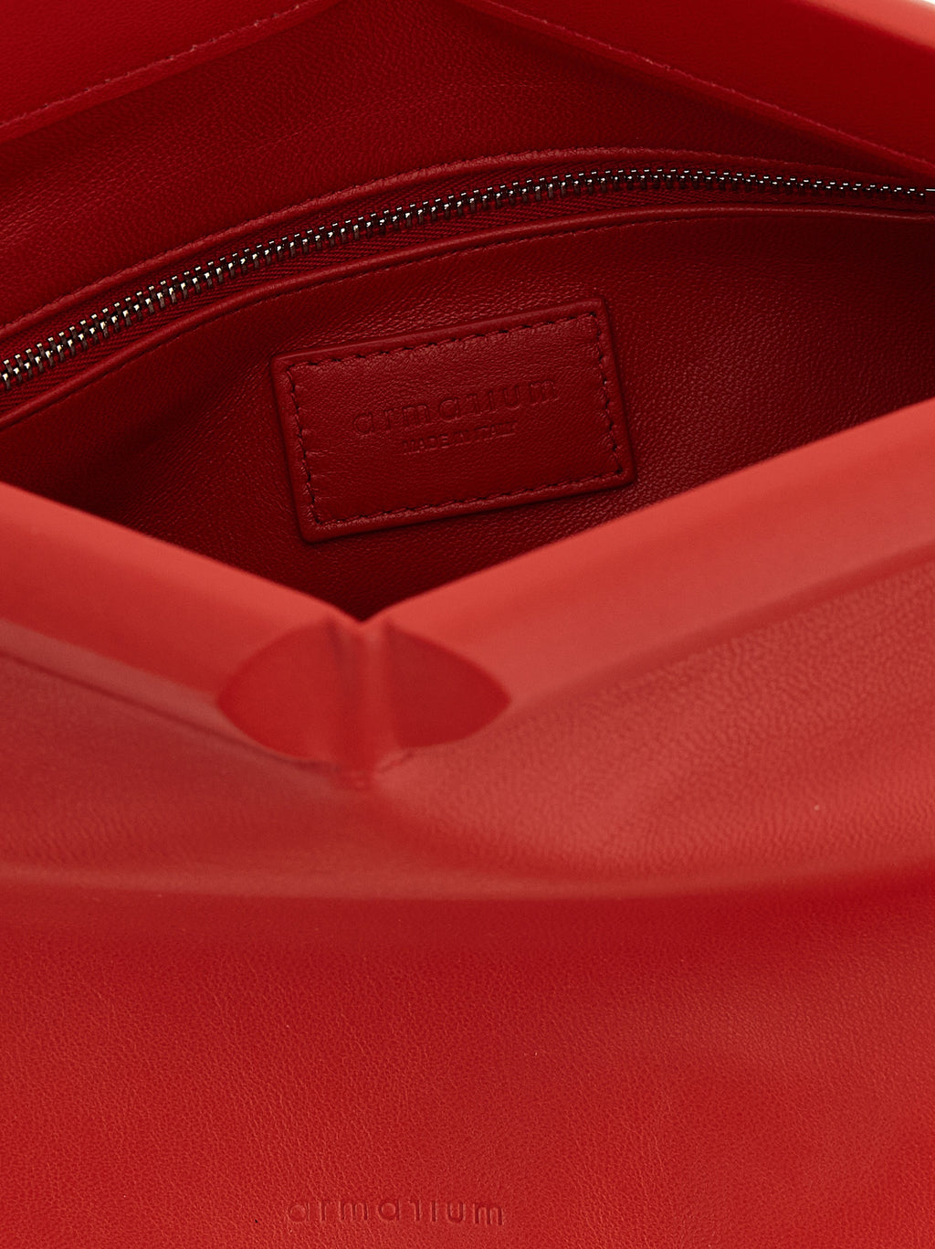 Multicolor Lambskin Clutch Bag