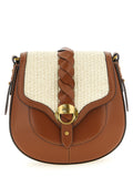 Brown Calfskin Crossbody Bag