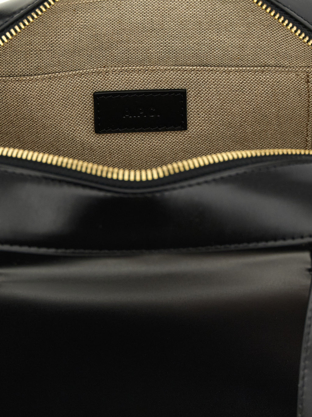 Black Cowhide Handbag