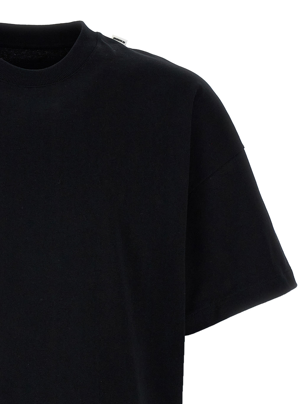 Black Cotton T-Shirt