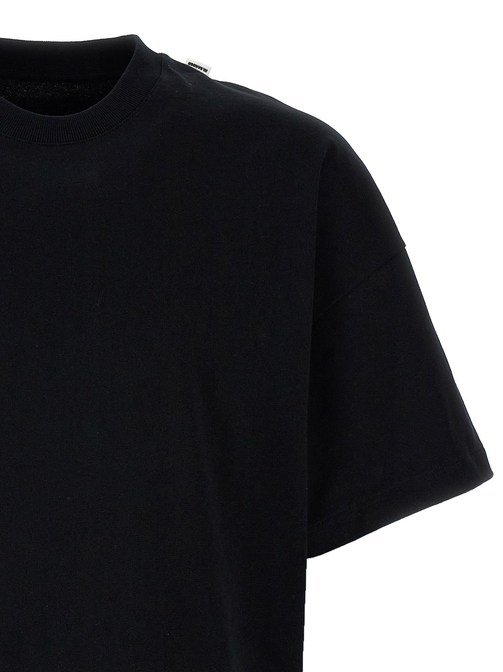 Black Cotton T-Shirt