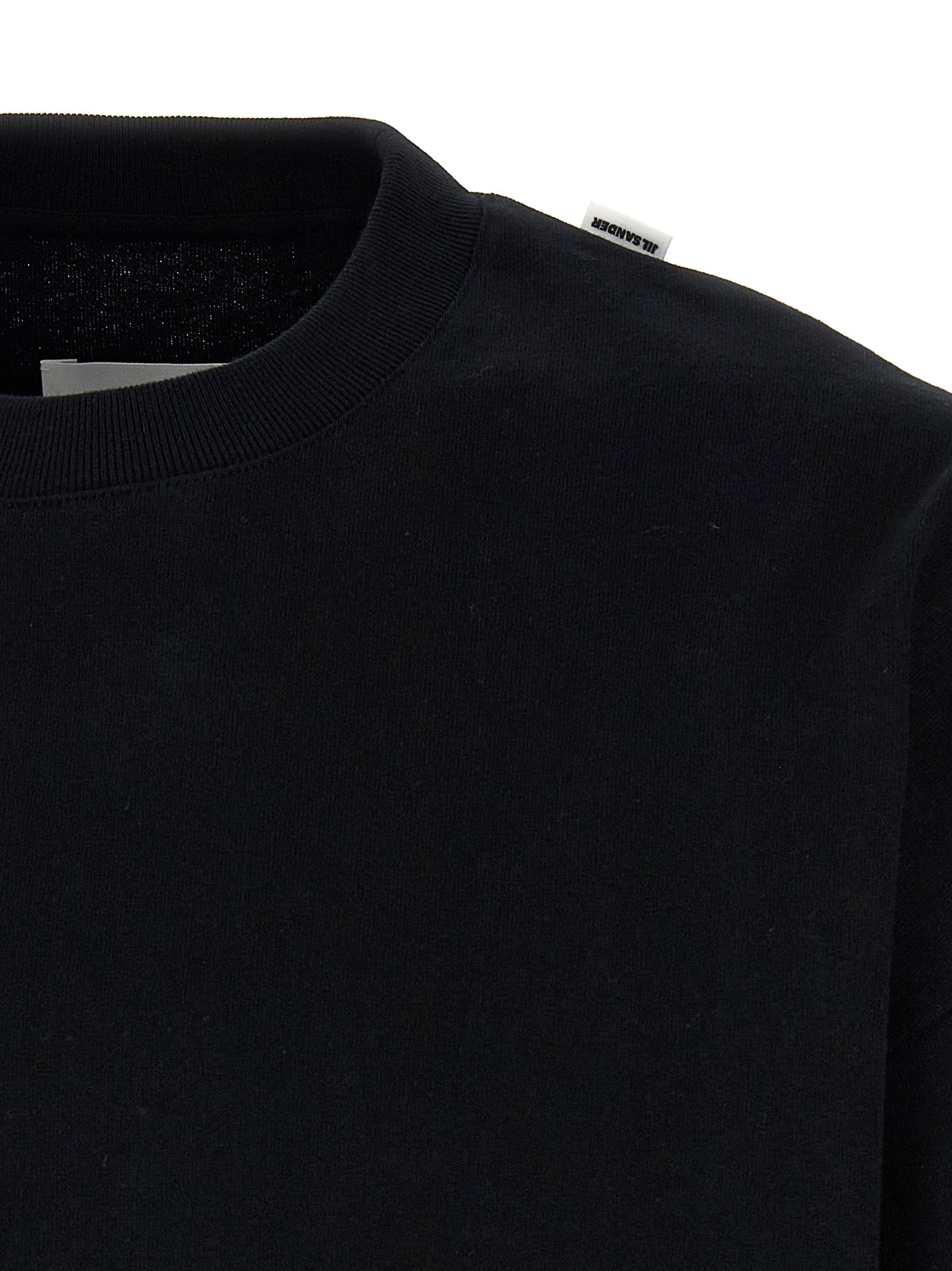 Black Cotton T-Shirt