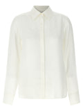 White Silk Blouse