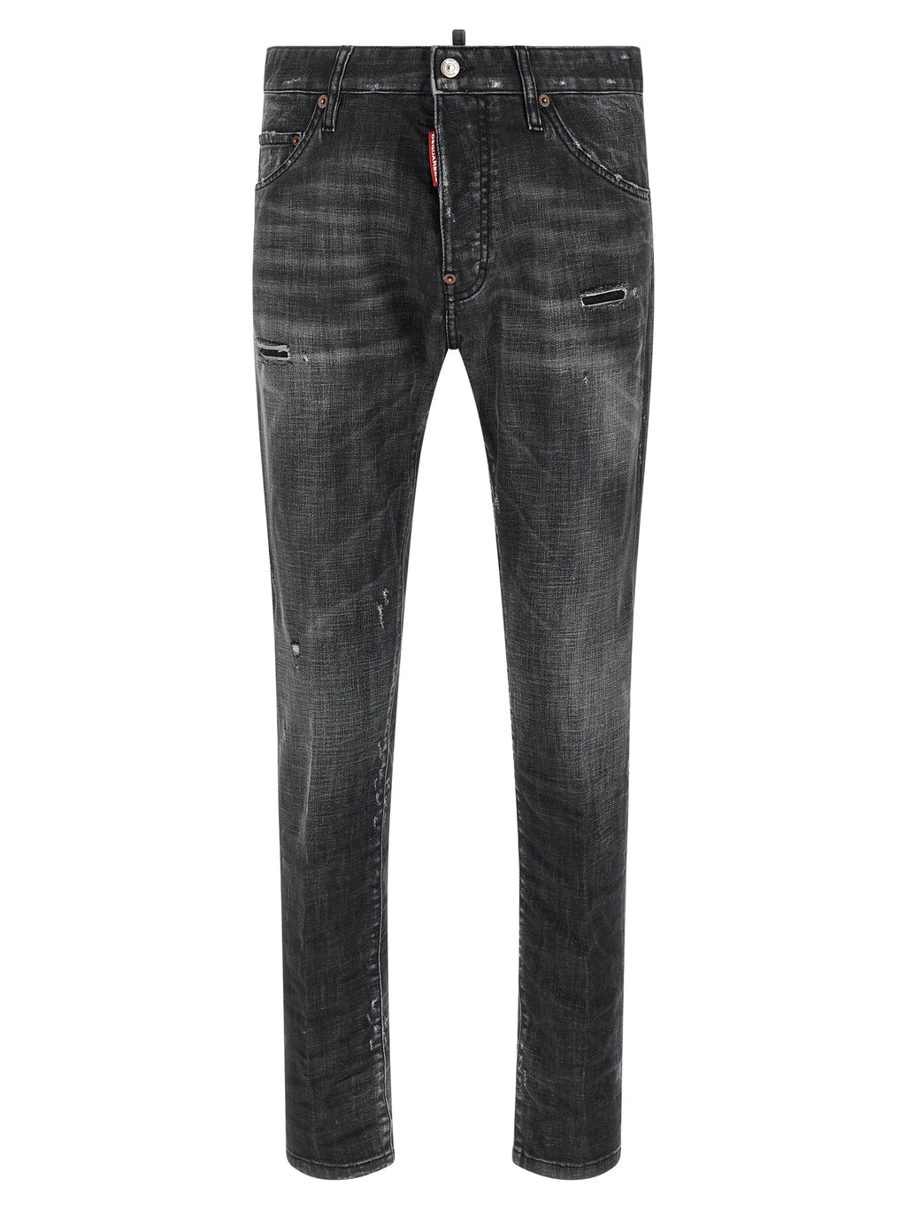Black Cotton Jeans Denim