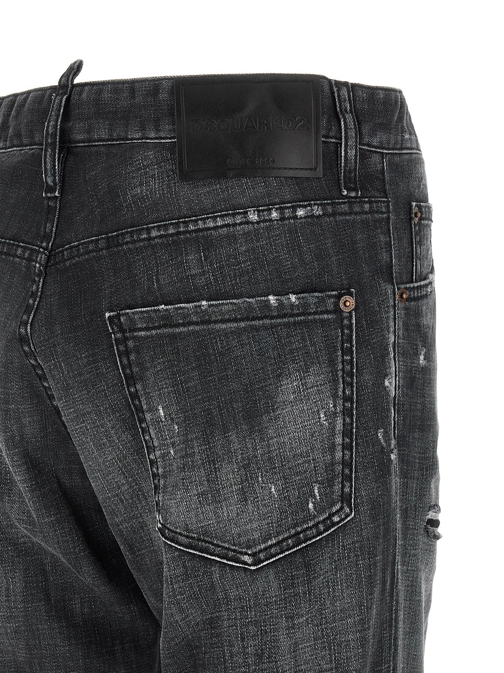 Black Cotton Jeans Denim