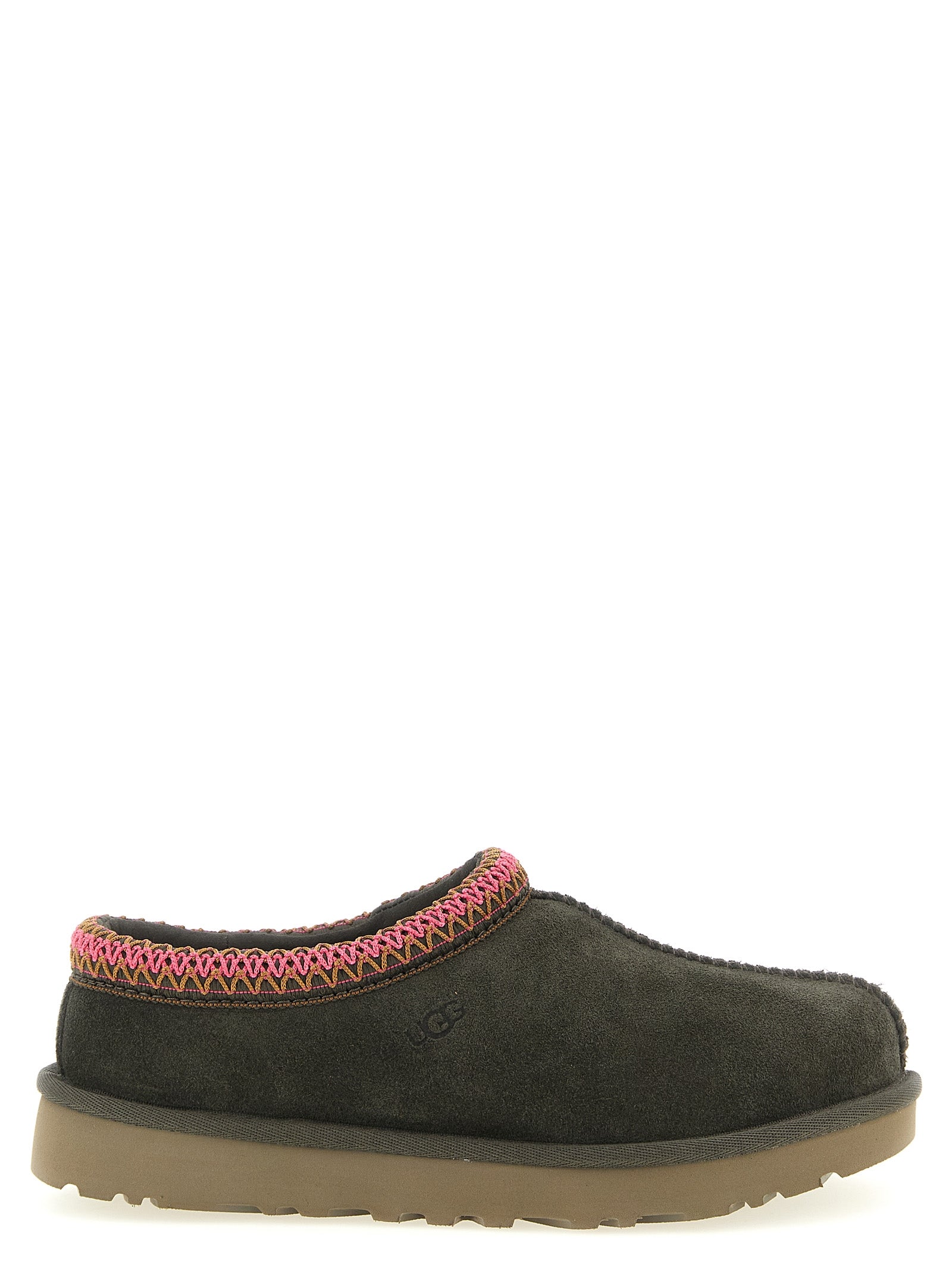 Brown Leather Clogs
