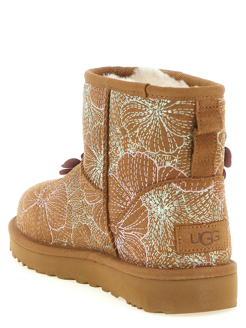 Multicolor Leather Ankle Boots