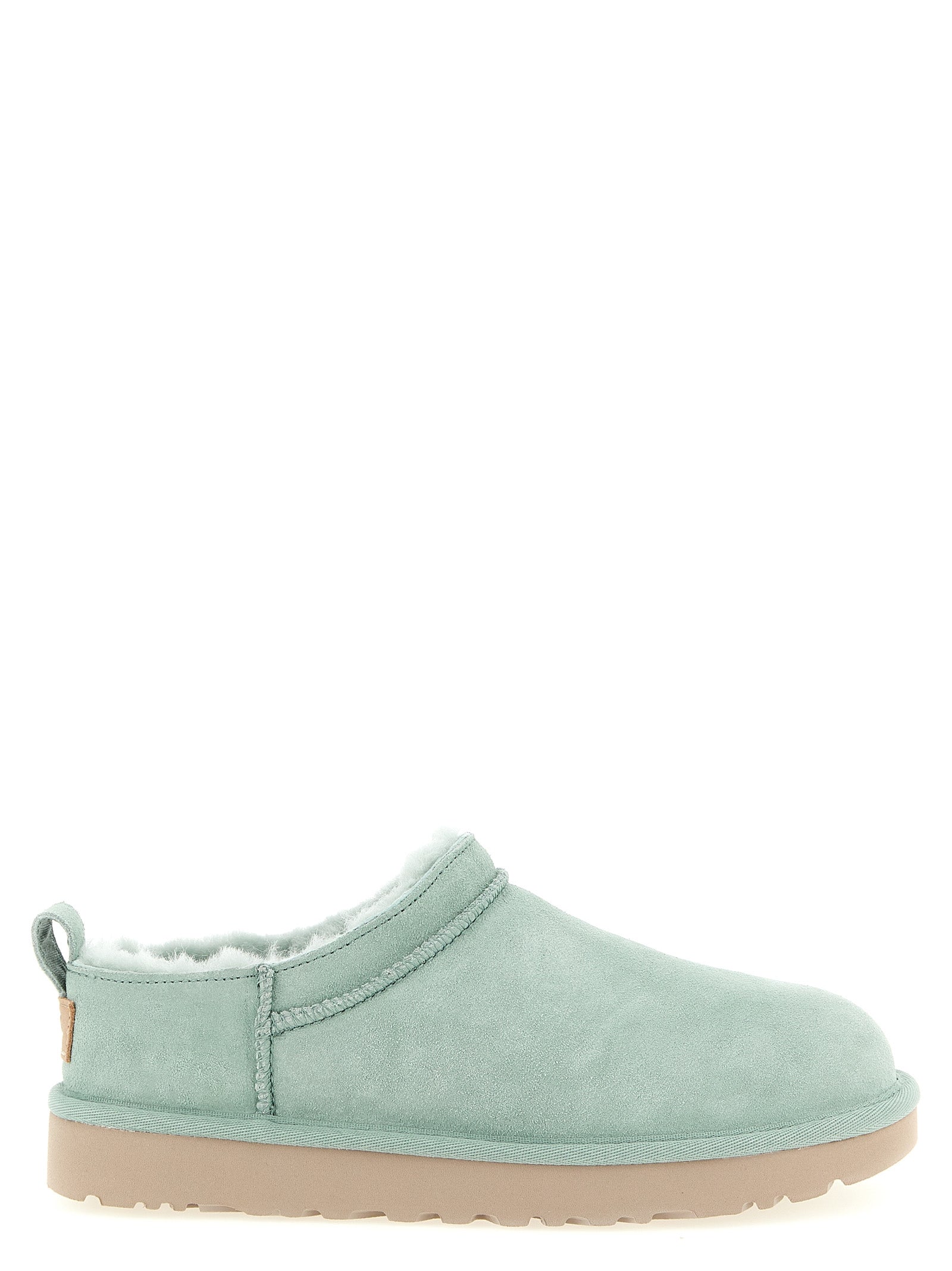 Bicolor Leather Ankle Boots