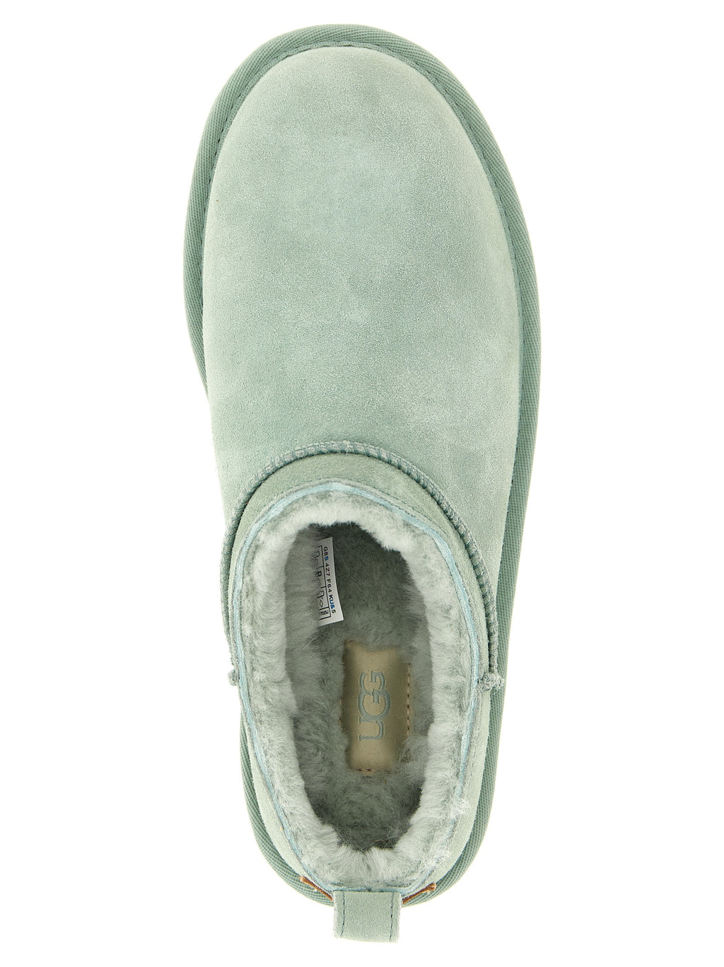 Bicolor Leather Ankle Boots