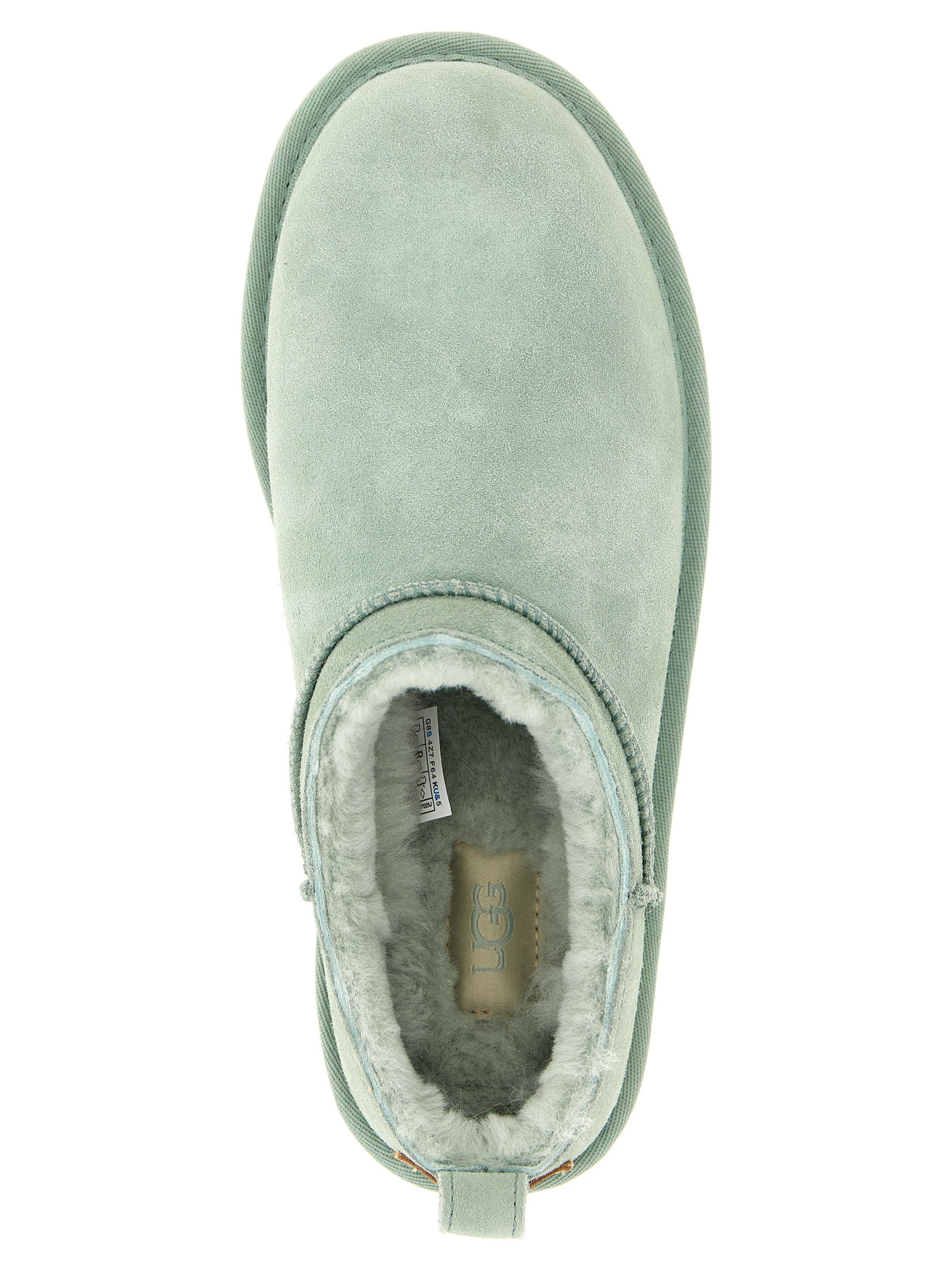 Bicolor Leather Ankle Boots