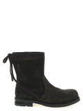 Brown Calfskin Ankle Boots