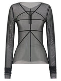 Black Nylon Cardigan