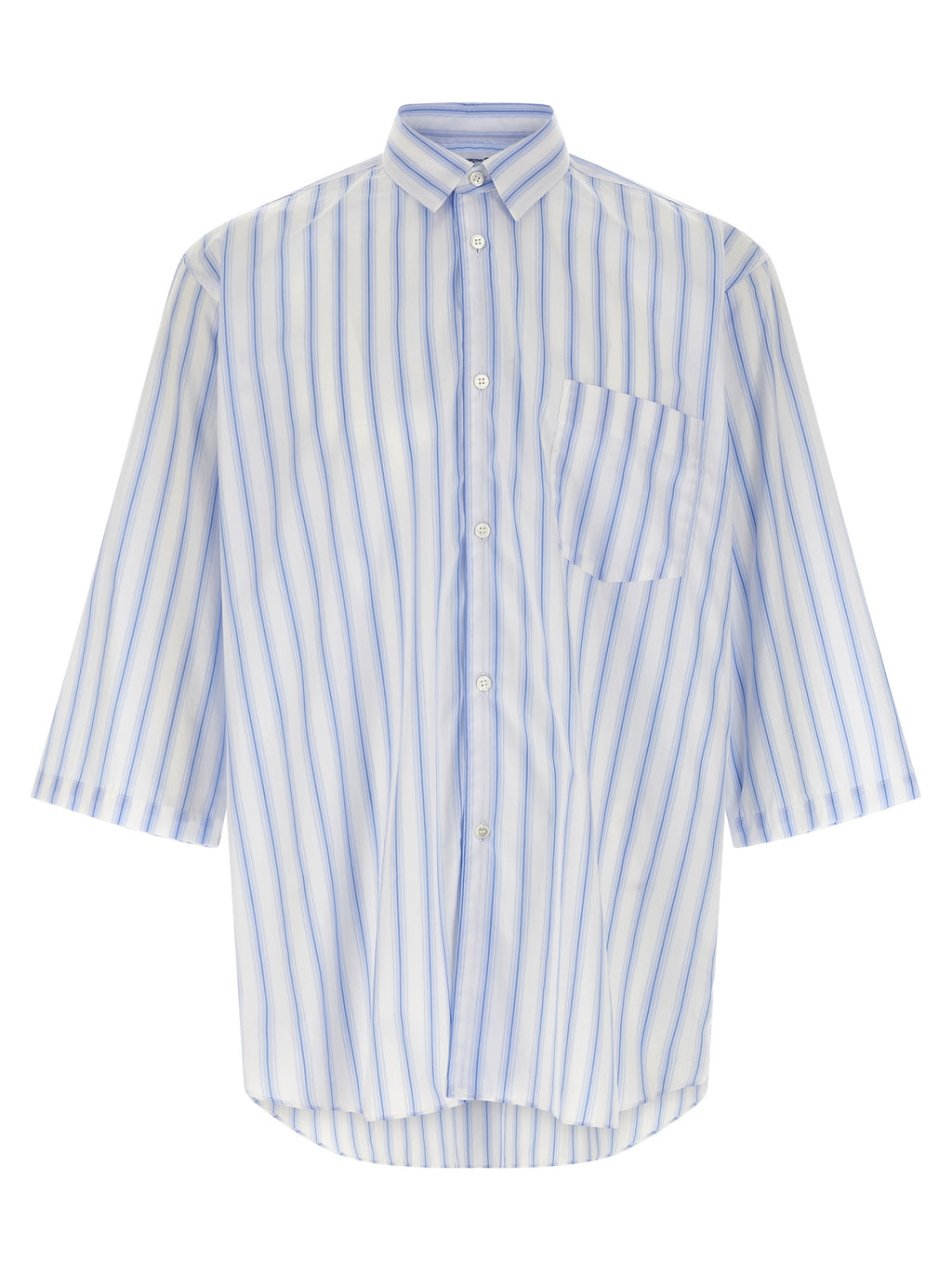 Blue Cotton Blouse