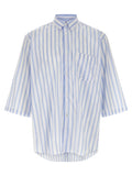 Blue Cotton Blouse