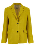 Bicolor Linen Blazer