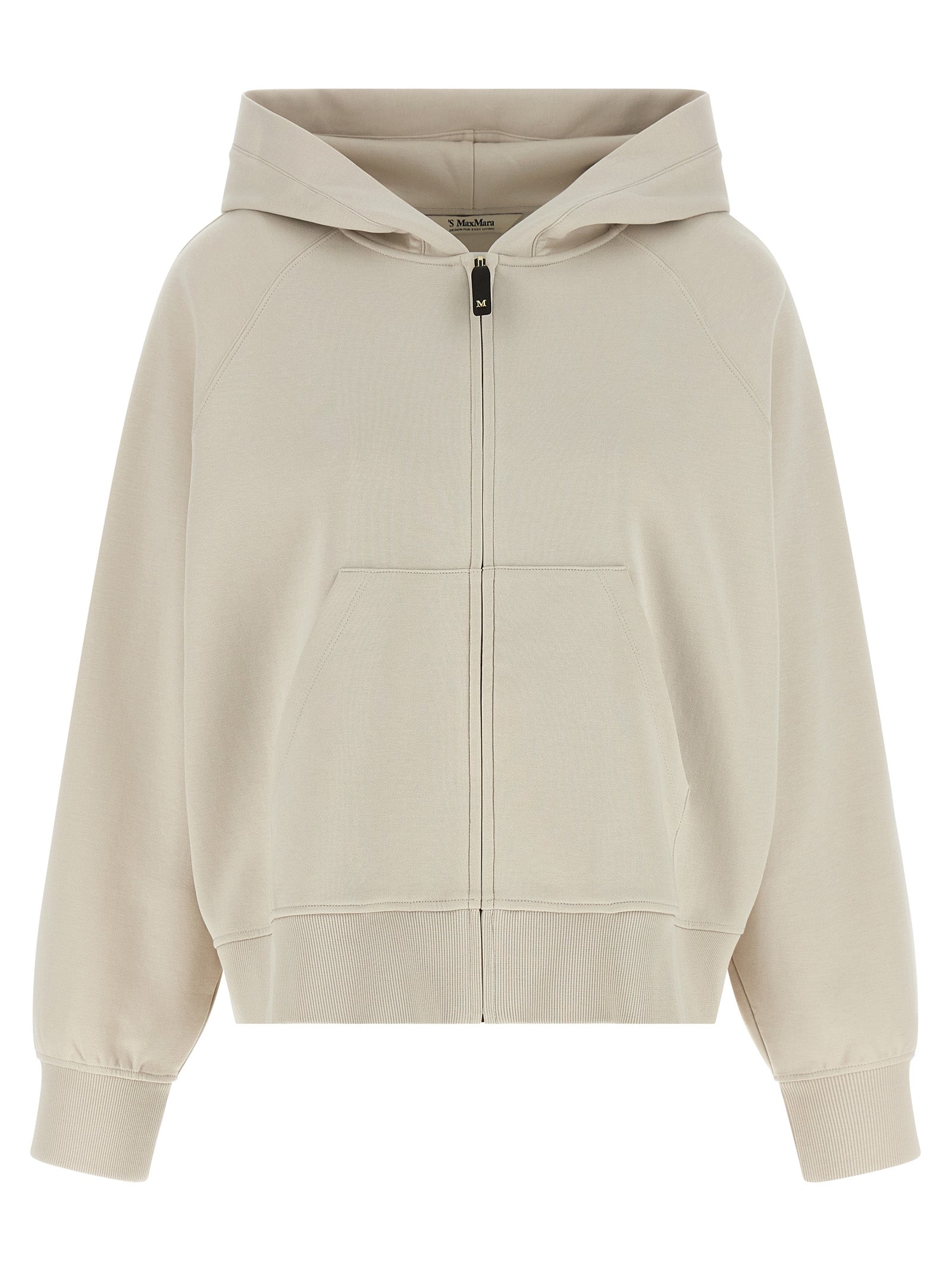 Beige Cotton Sweatshirt
