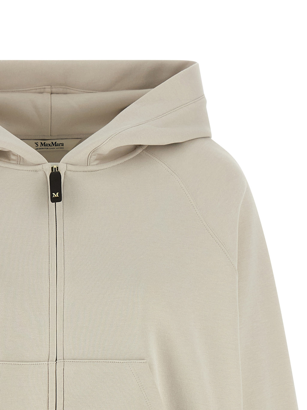 Beige Cotton Sweatshirt