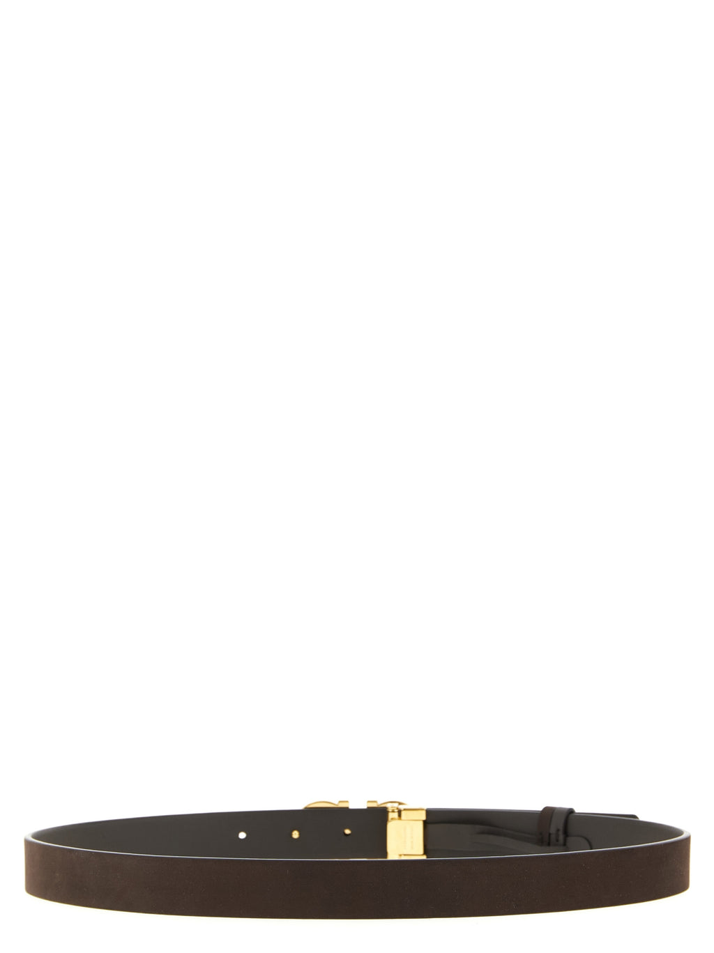 Brown Calfskin Regular Belt