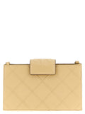 Beige Lamb Leather Cardholder