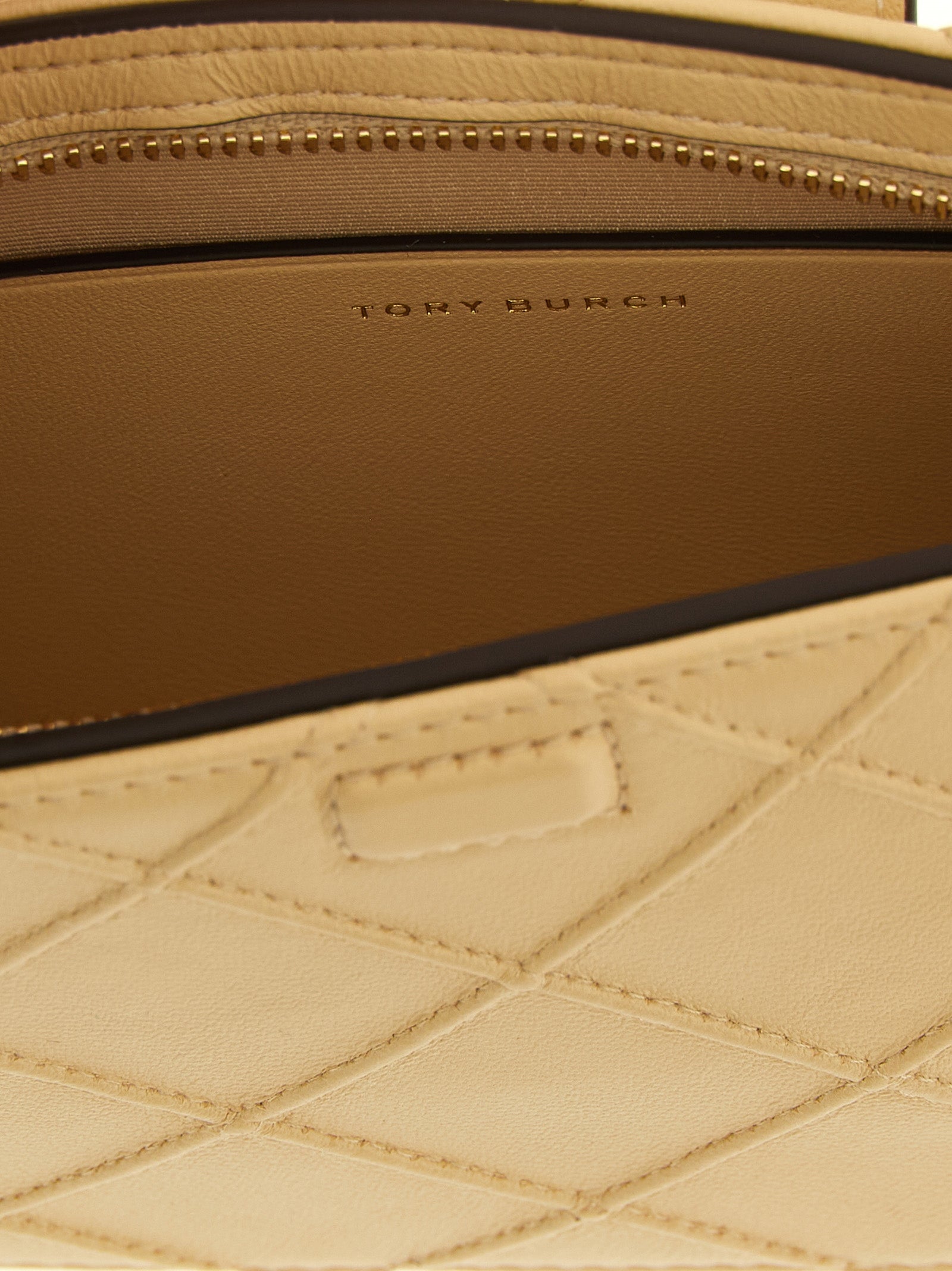 Beige Lamb Leather Cardholder