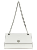 White Lamb Leather Shoulder Bag