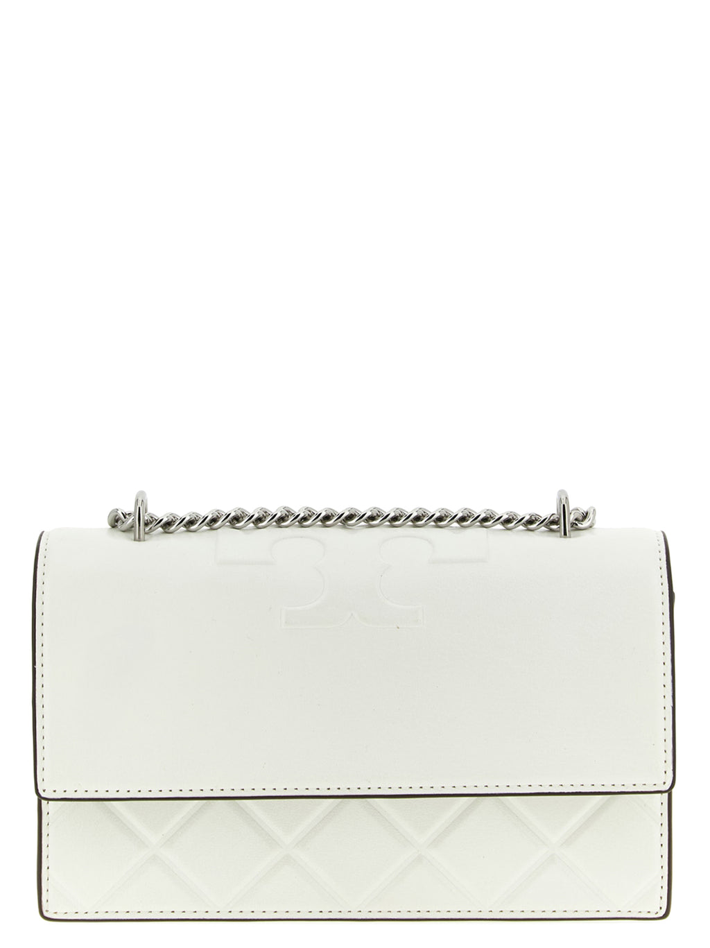 White Goatskin Crossbody Bag
