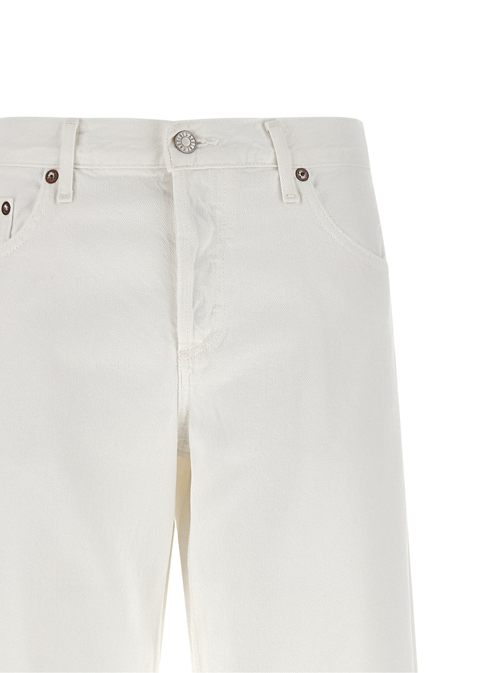 White Cotton Jeans Denim
