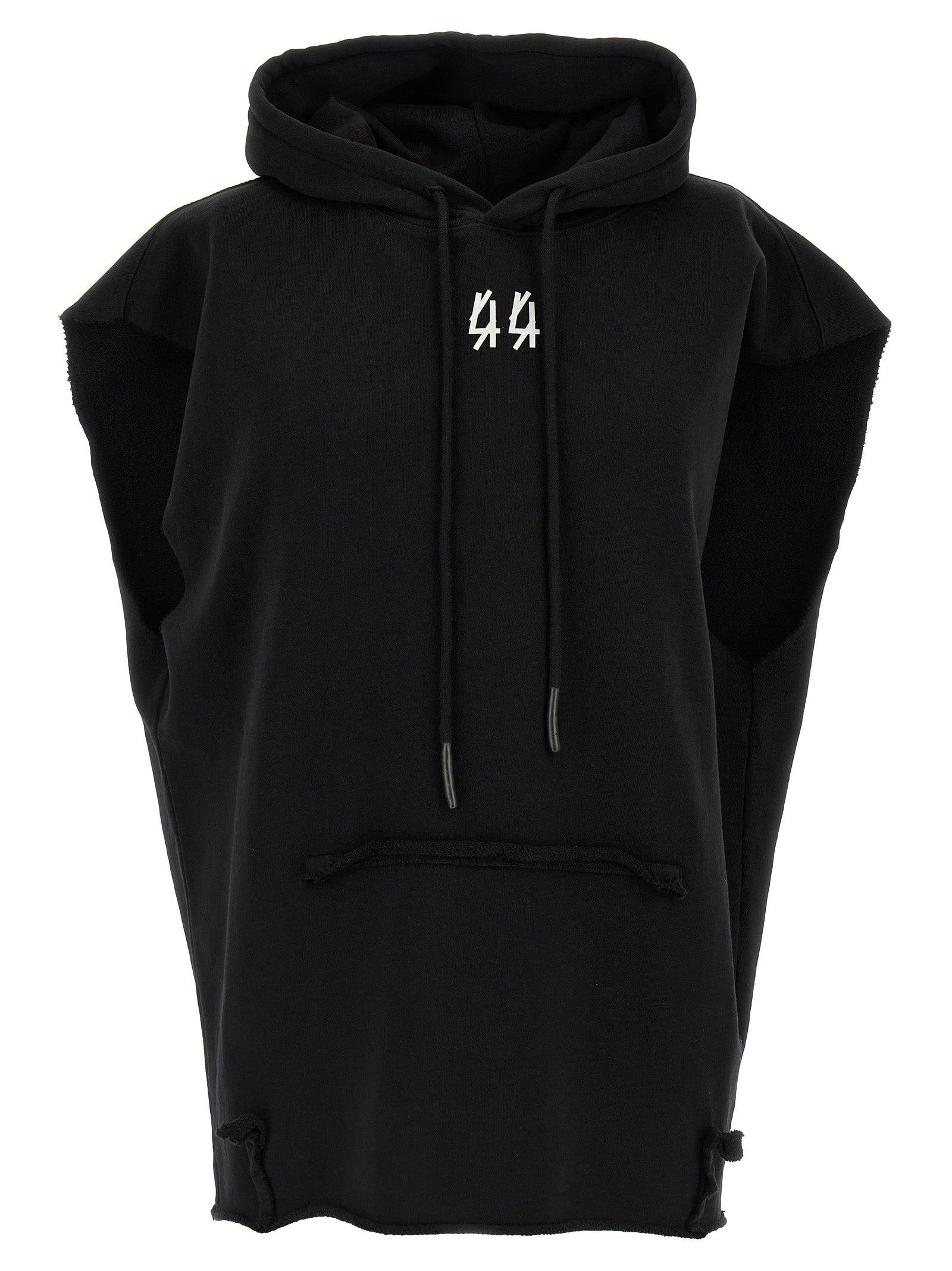 Black Cotton Sweatshirt