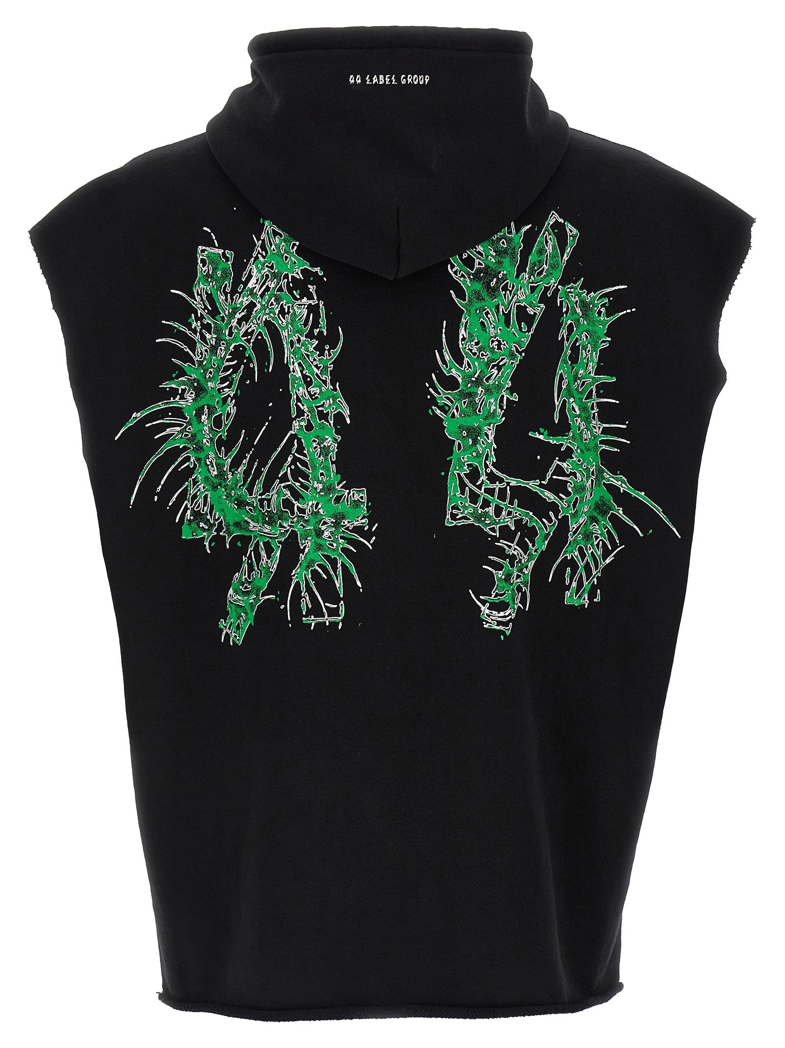 Black Cotton Sweatshirt
