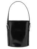 Black Cowhide Shoulder Bag
